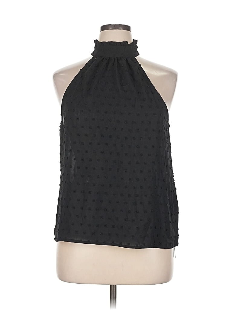 EMERY ROSE Pre-owned Sleeveless Blouse In Black