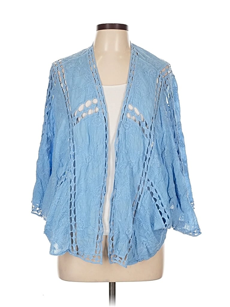 Pre-owned Cato Kimono In Blue