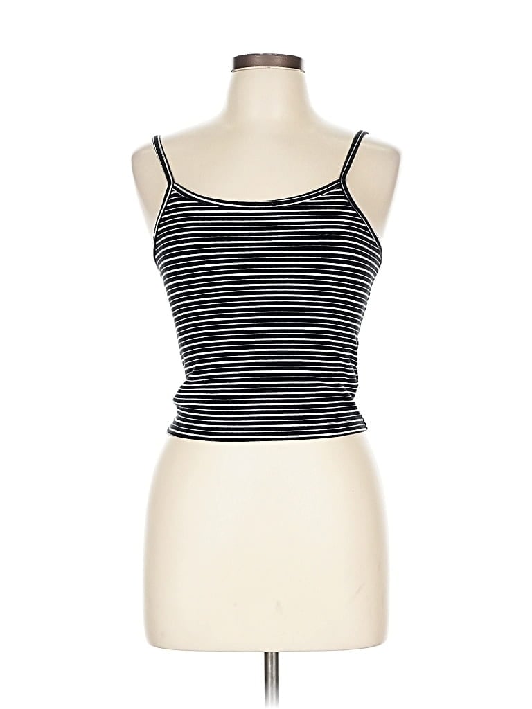 Pre-owned Old Navy Tank Top Black Strapless Neckline Tops