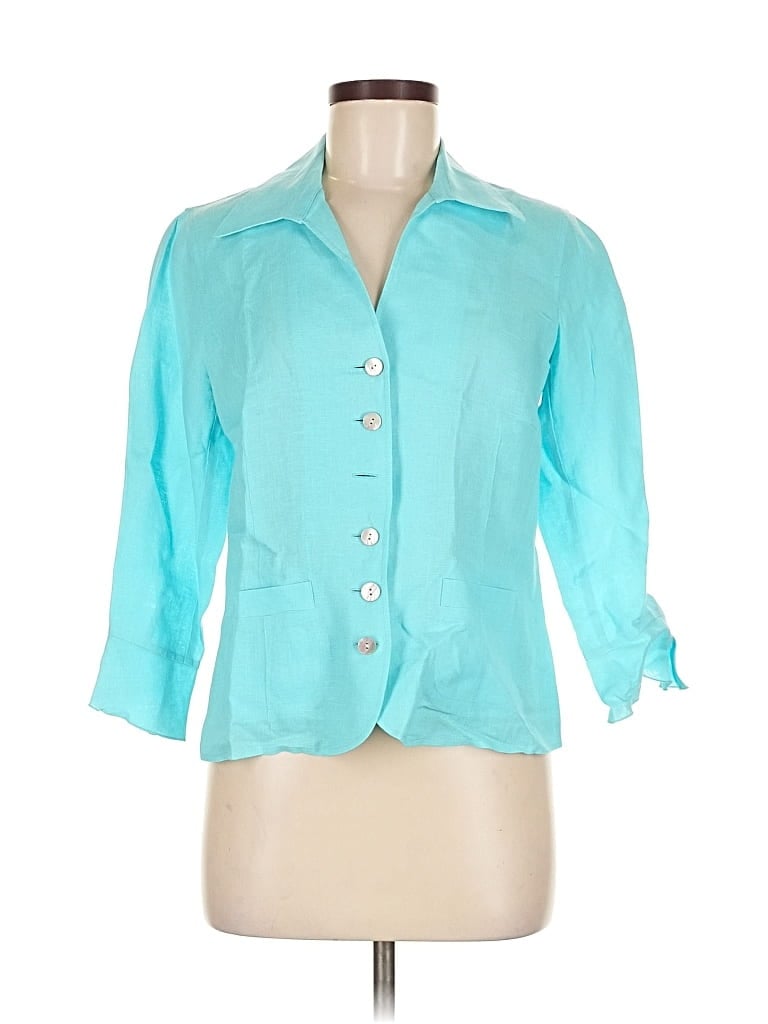 Click to view more detailed imagery on our partner's website Pre-owned Talbots Blazer Jacket In Blue
