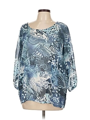 Yest 3/4 Sleeve Blouse (view 1)