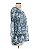 Yest Blue 3/4 Sleeve Blouse Size 12 - photo 4