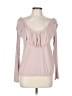 Express Pink Long Sleeve Top Size L - photo 1