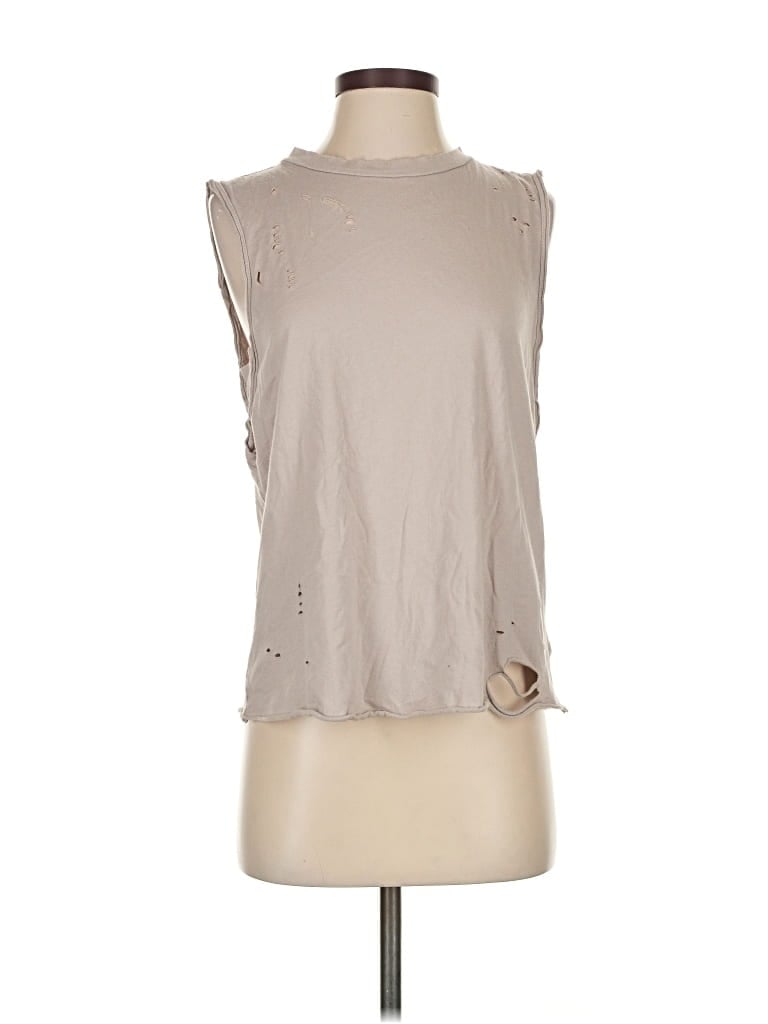 LUSH Pre-owned Sleeveless T-shirt In Brown