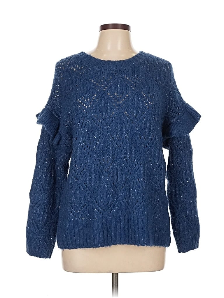 Pre-owned Old Navy Pullover Sweater In Blue