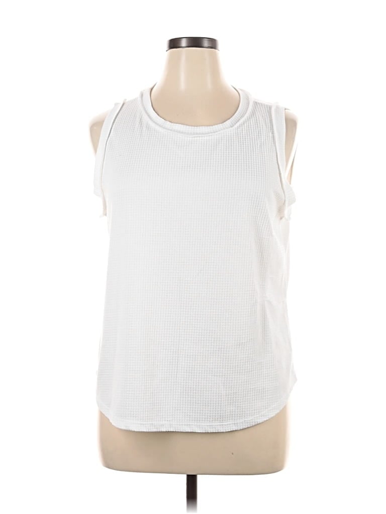 ANDREE BY UNIT Pre-owned Sleeveless T-shirt In White