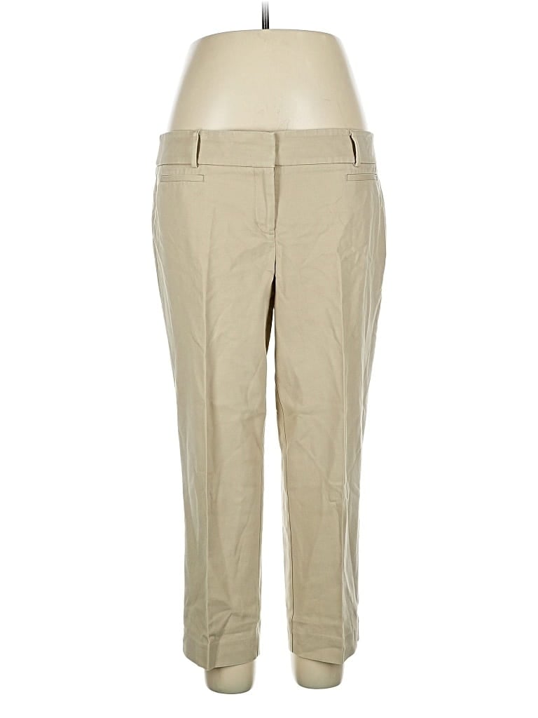 Pre-owned Ann Taylor Loft Khaki Pant In Brown