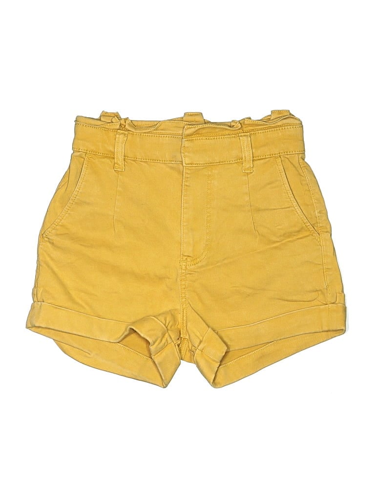 Pre-owned Express Shorts In Yellow
