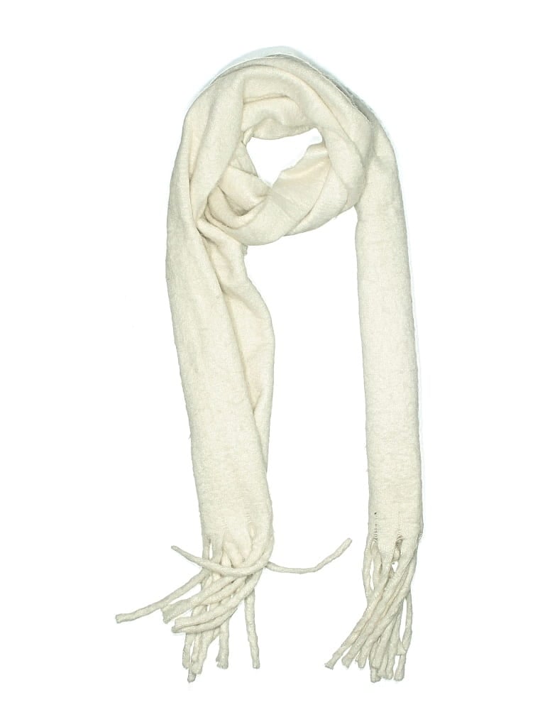 Pre-owned Unbranded Scarf In White