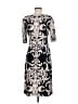 Connected Apparel Paisley Black Cocktail Dress Size 6 - photo 2
