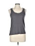 Lucky Brand Gray Sleeveless Top Size L - photo 1