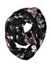 Unbranded Floral Black Scarf One size - photo 1