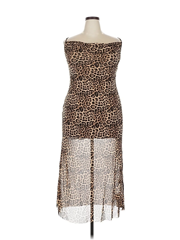 Cider Cocktail Dress In Brown