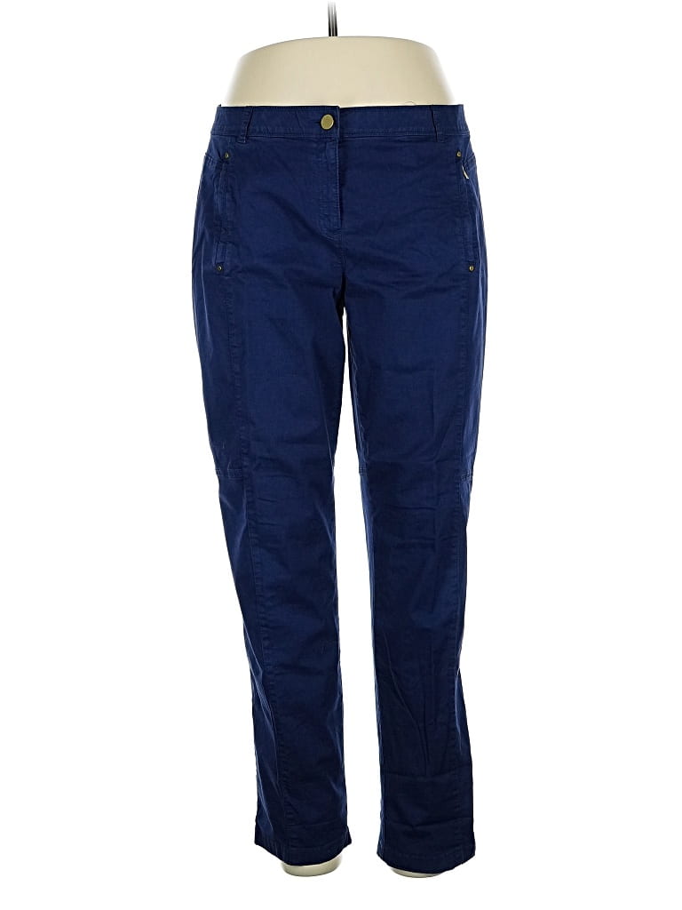 Pre-owned Chico's Casual Pants In Blue