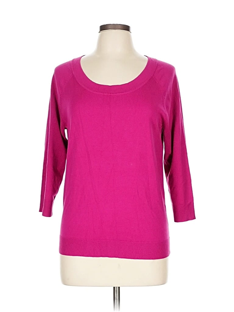 Pre-owned Talbots Pullover Sweater In Pink