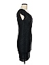 Guess 100% Polyester Solid Black Casual Dress Size 6 - photo 4