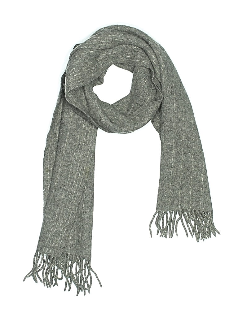 Pre-owned Unbranded Scarf In Gray