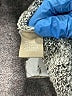 Joan Vass 100% Nylon Silver Cardigan Size M - photo 8