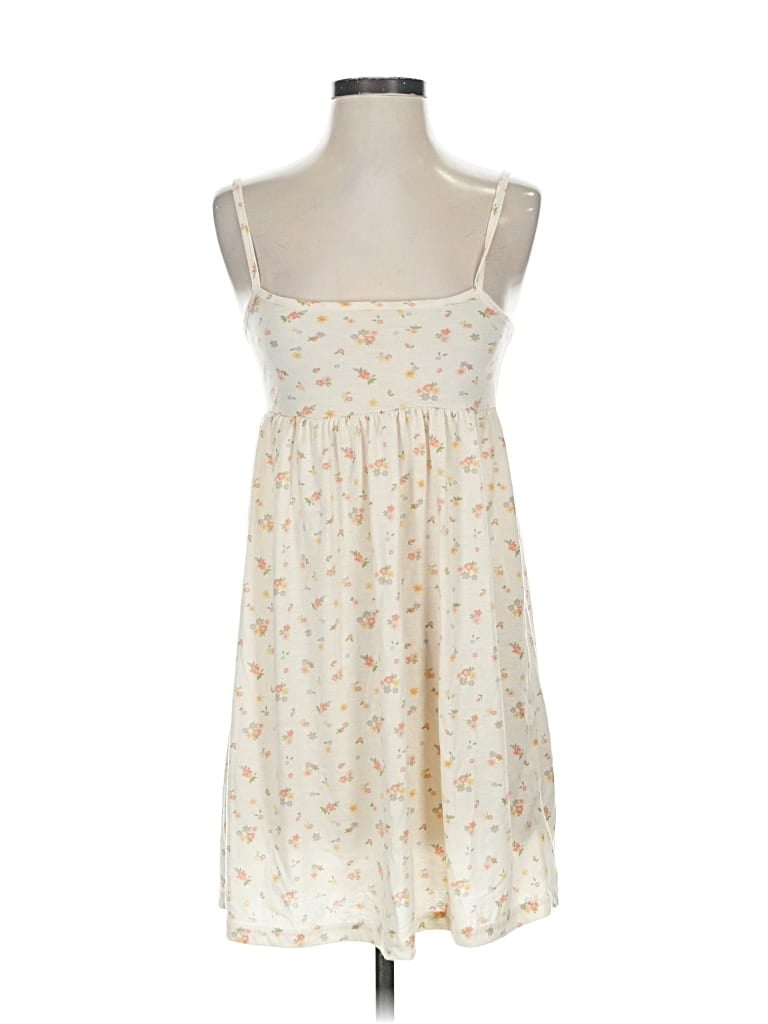 Pre-owned Assorted Brands Casual Dress In White