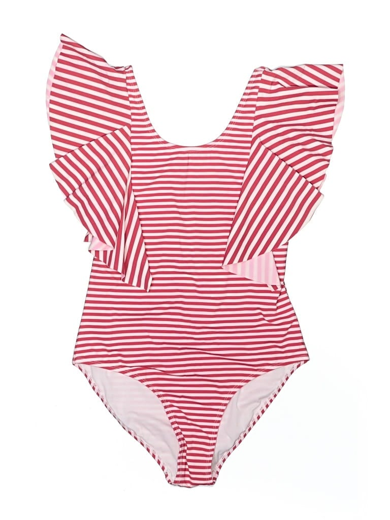 Pre-owned Assorted Brands One Piece Swimsuit In Red