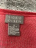 Sigrid Olsen Burgundy Cardigan Size S - photo 3