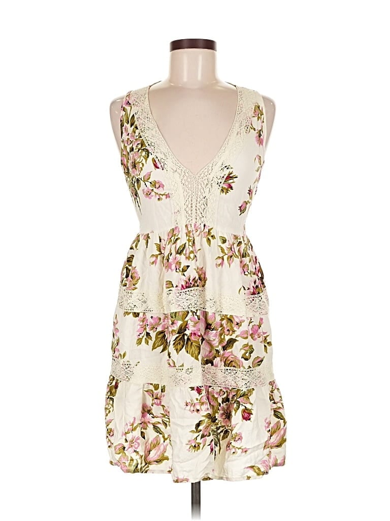 Pre-owned Xhilaration Cocktail Dress In White