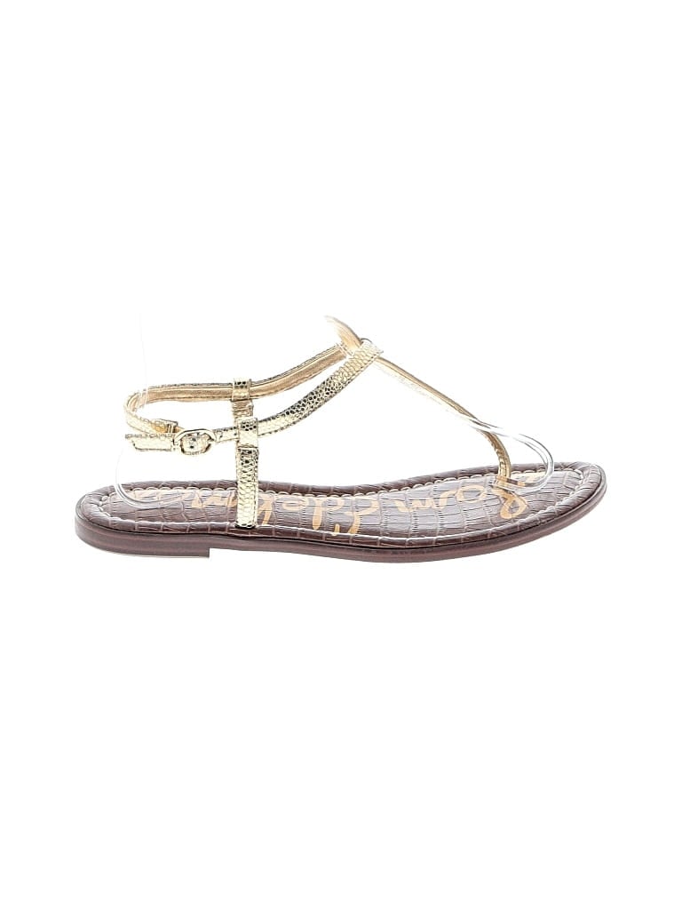 Pre-owned Sam Edelman Sandals In Gold