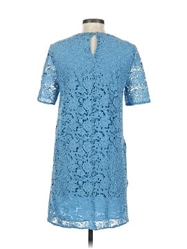 puff sleeve cocktail dress ever DANI|Puff Sleeve V-Neck Midi Wedding Guest Dress