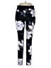 FL Weekend by Frank Lyman Floral Blue Black Active Pants Size L - photo 1