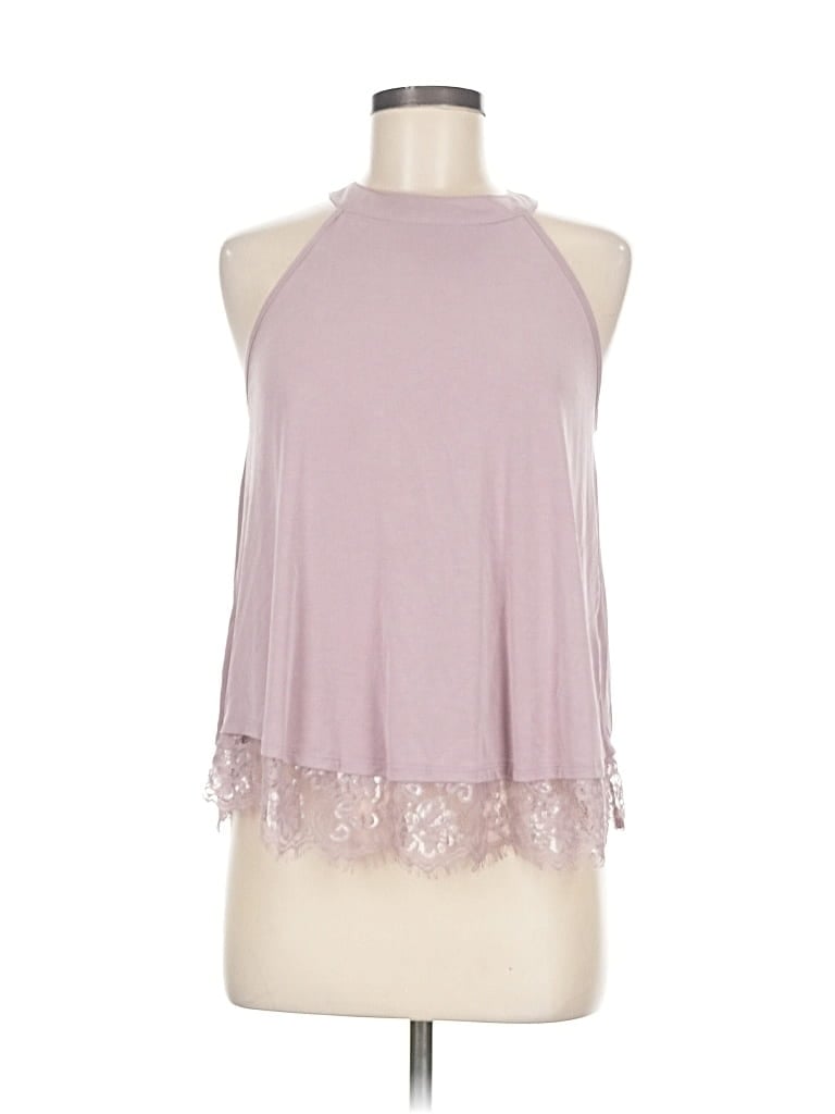 Pre-owned Caution To The Wind Sleeveless Blouse In Pink