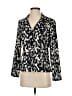 Fashion Bug Animal Print Ivory Blazer Size 4 - photo 1