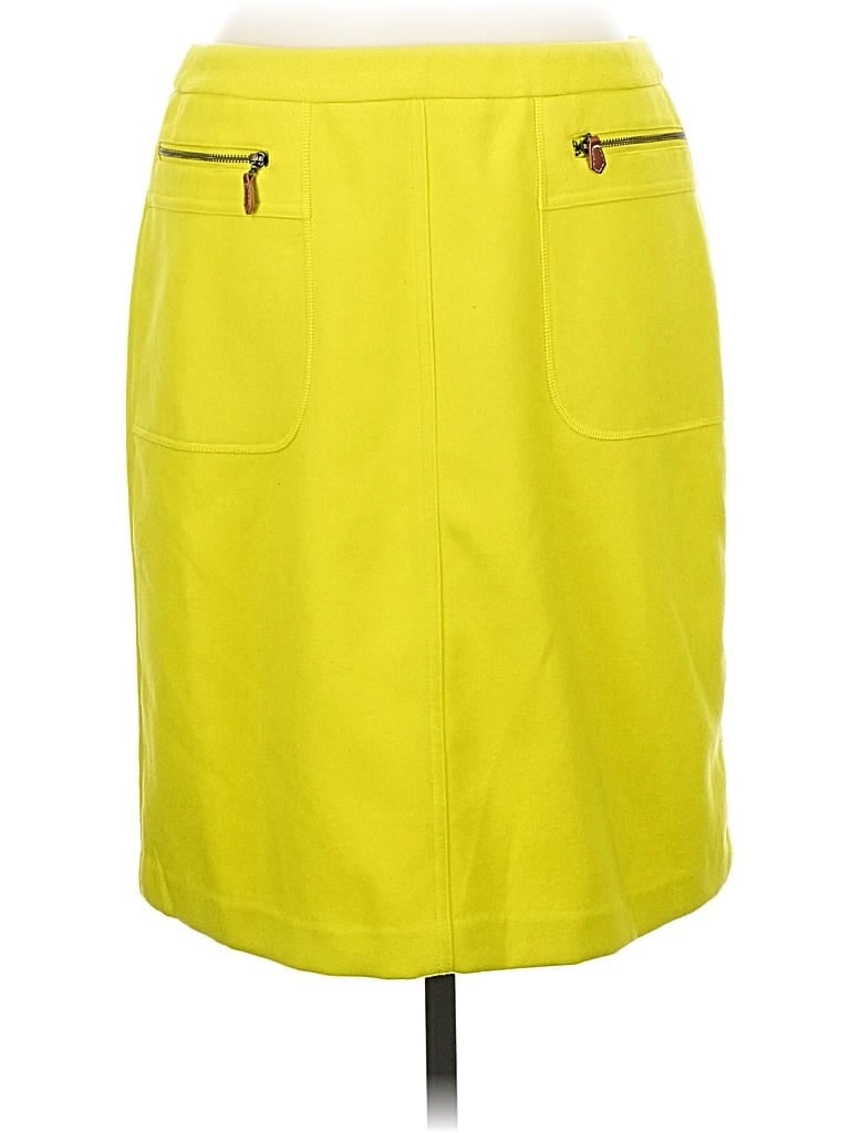 Pre-owned J. Mclaughlin Casual Skirt In Yellow