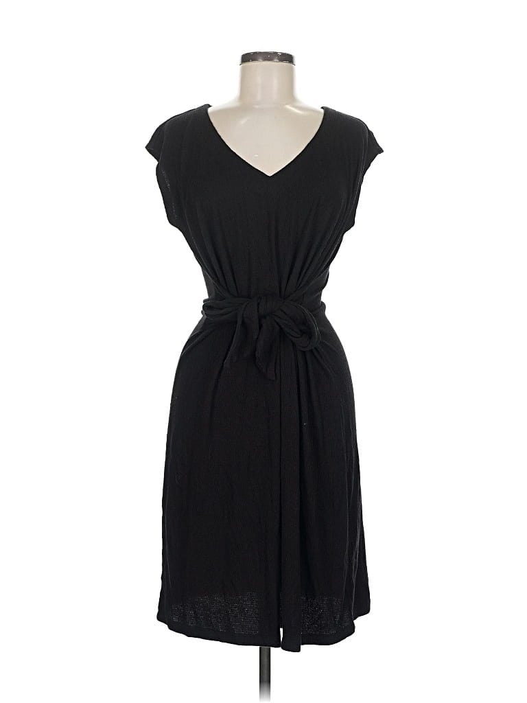 Pre-owned Ann Taylor Loft Casual Dress In Black