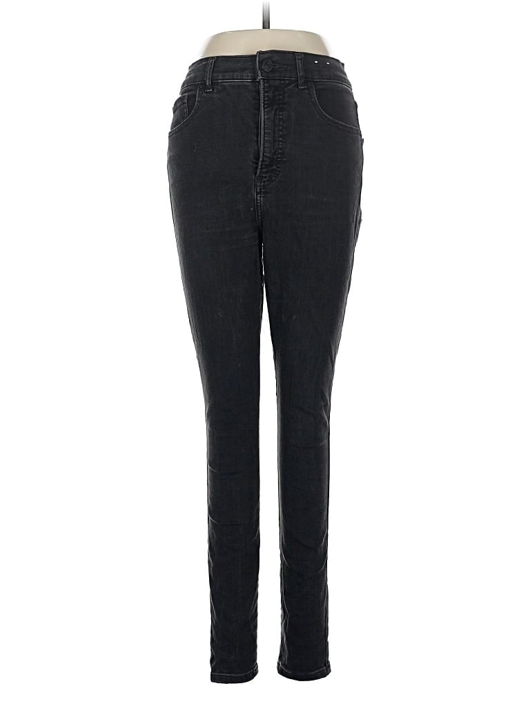 Pre-owned Express Jeans In Black