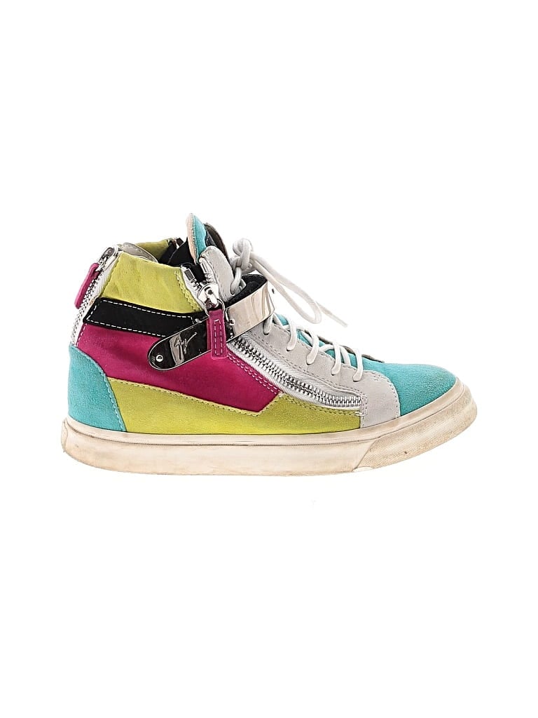 Pre-owned Giuseppe Zanotti Sneakers In Green