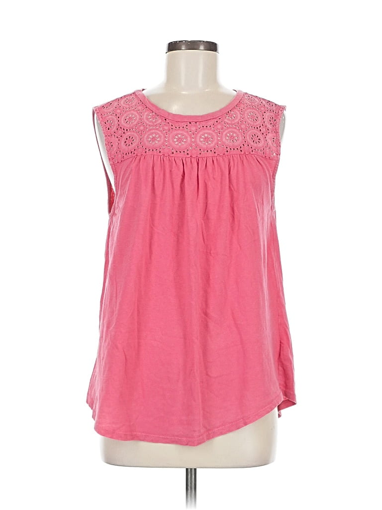 GAP Pre-owned Sleeveless Blouse In Pink