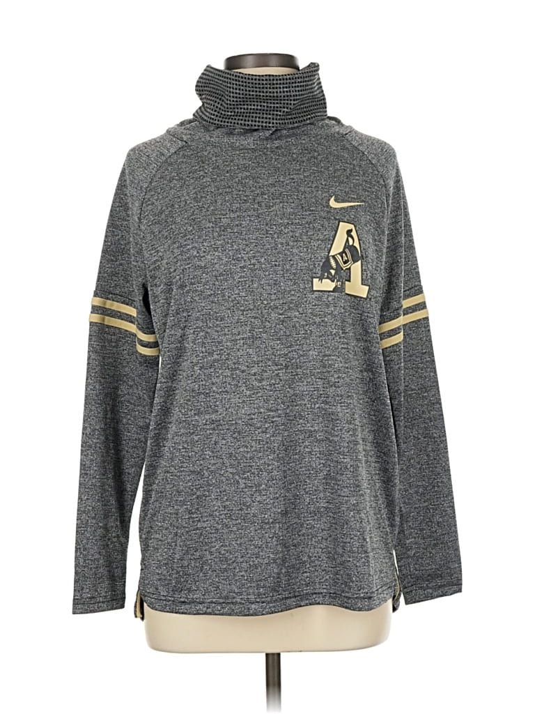 Pre-owned Nike Pullover Sweater In Gray