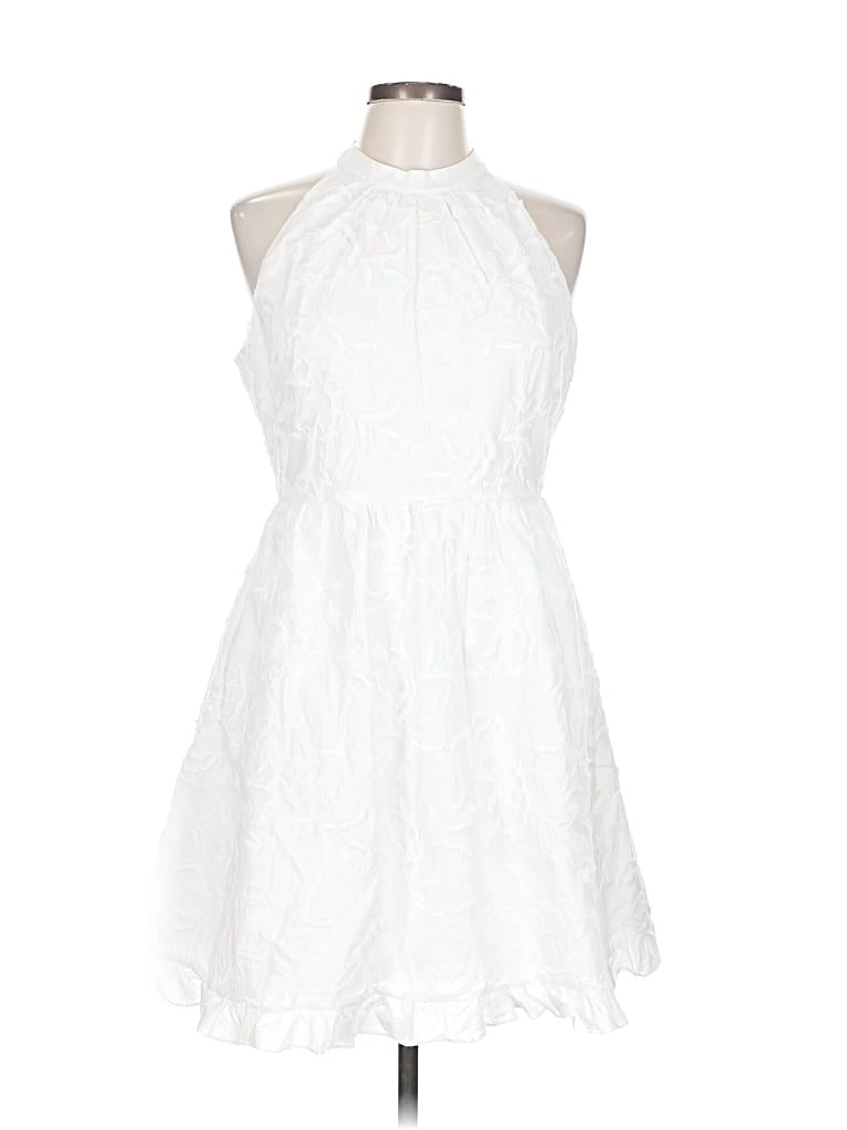 Click to view more detailed imagery on our partner's website Pre-owned Ted Baker Cocktail Dress In White