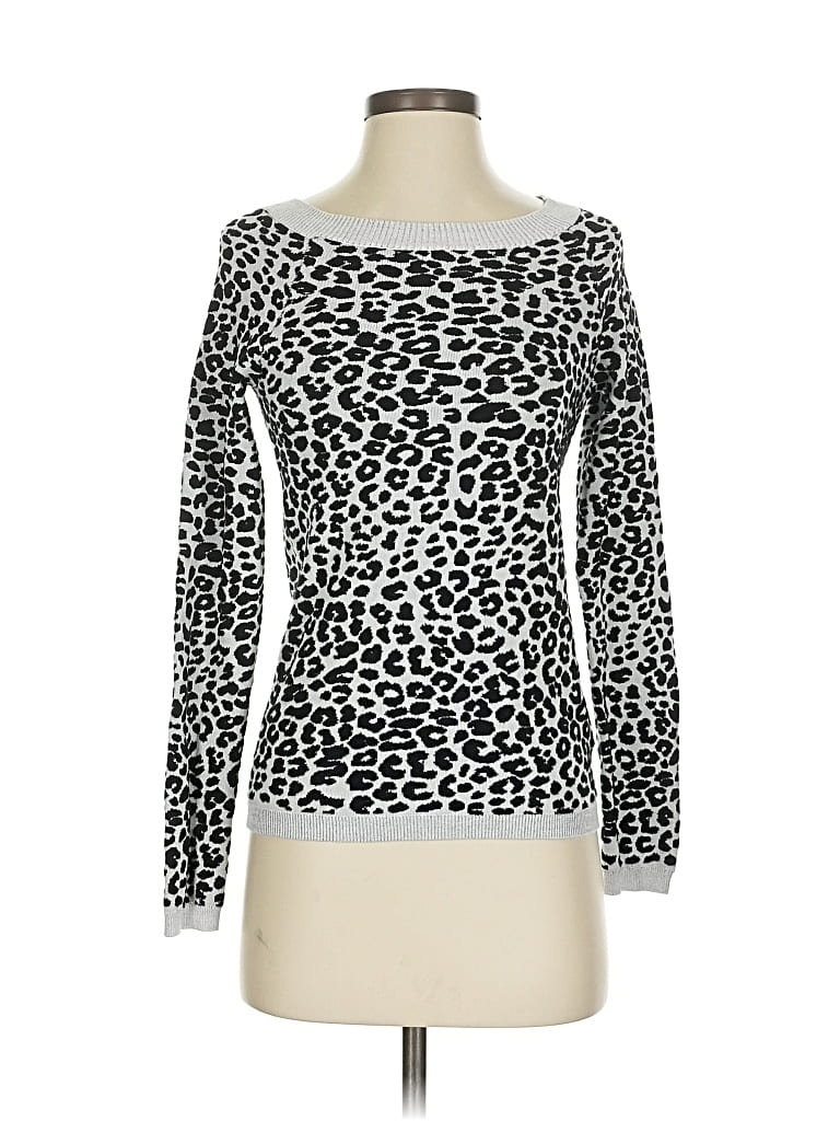 EXPRESS Pre-owned Pullover Sweater In Silver