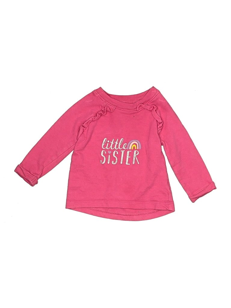 Pre-owned Child Of Mine By Carter's Babies' Sweatshirt In Pink