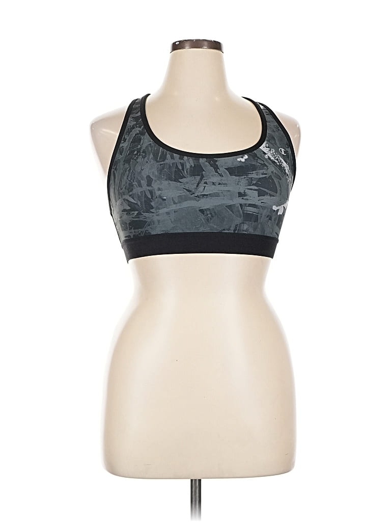 Pre-owned Champion Sports Bra In Black