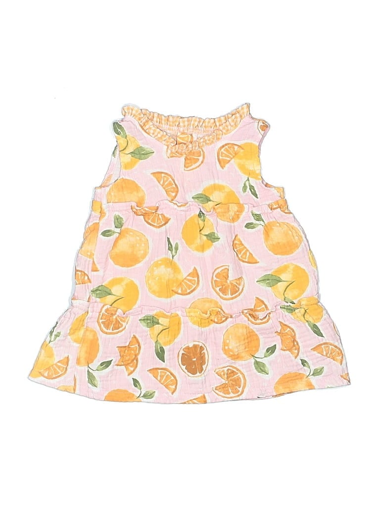 Pre-owned Mud Pie Kids' Dress In Yellow