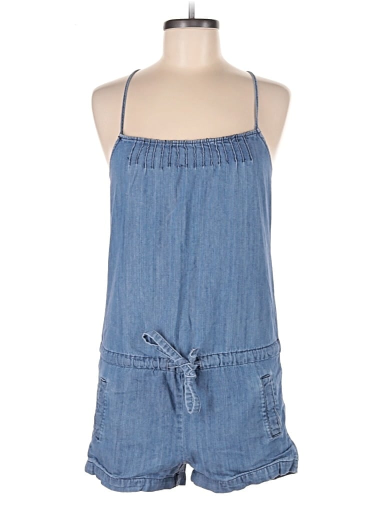 Pre-owned Blue Spice Romper In Blue
