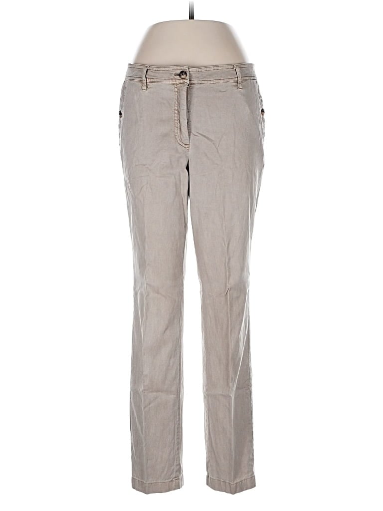 Pre-owned Jjill Casual Pants In Gray