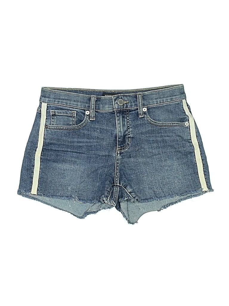 Pre-owned Banana Republic Denim Shorts In Blue