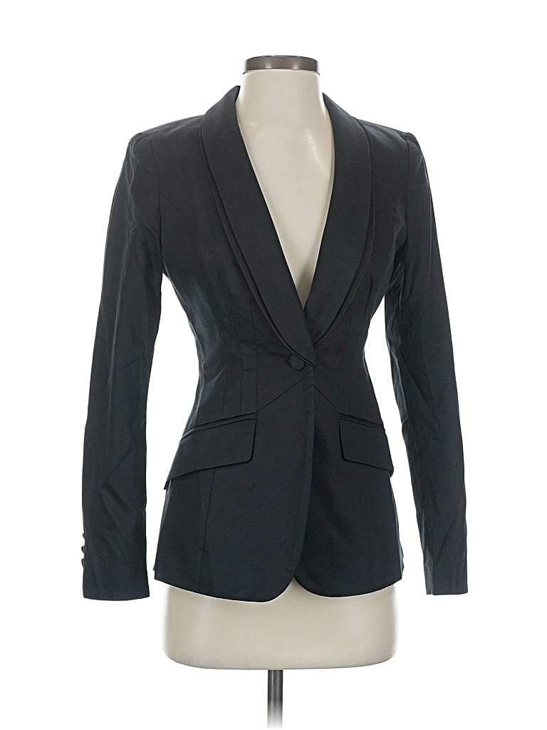 Pre-owned Guess Blazer Jacket In Black