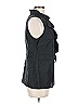 Ann Taylor Black Sleeveless Blouse Size M - photo 4
