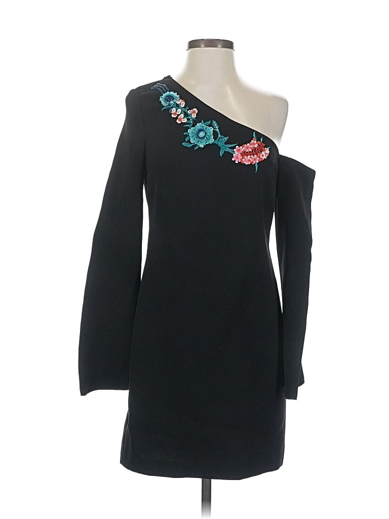 Pre-owned Rachel Zoe Tjx Cocktail Dress In Black