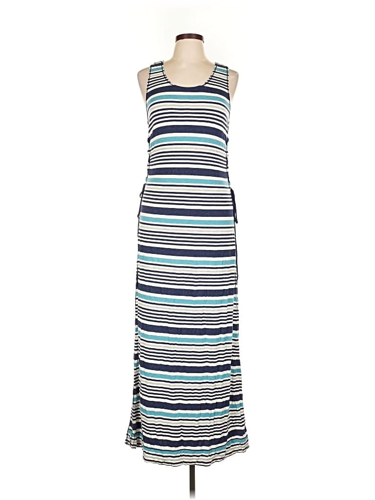 Pre-owned Max Studio Casual Dress In Blue