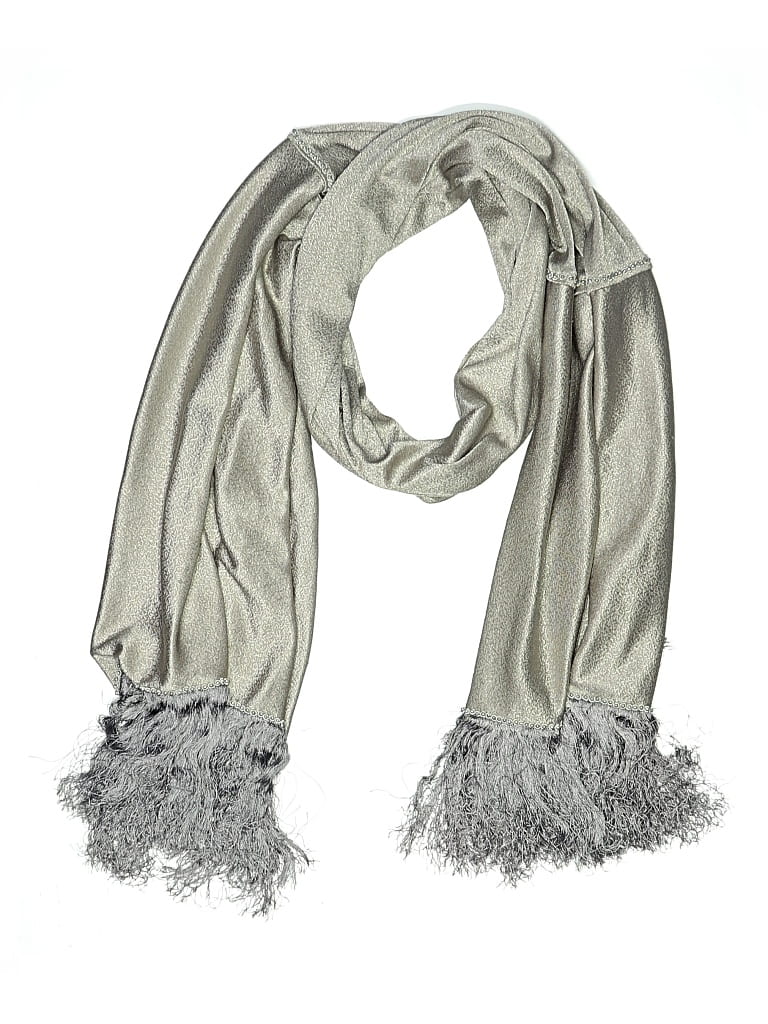 Pre-owned Assorted Brands Scarf In Gold